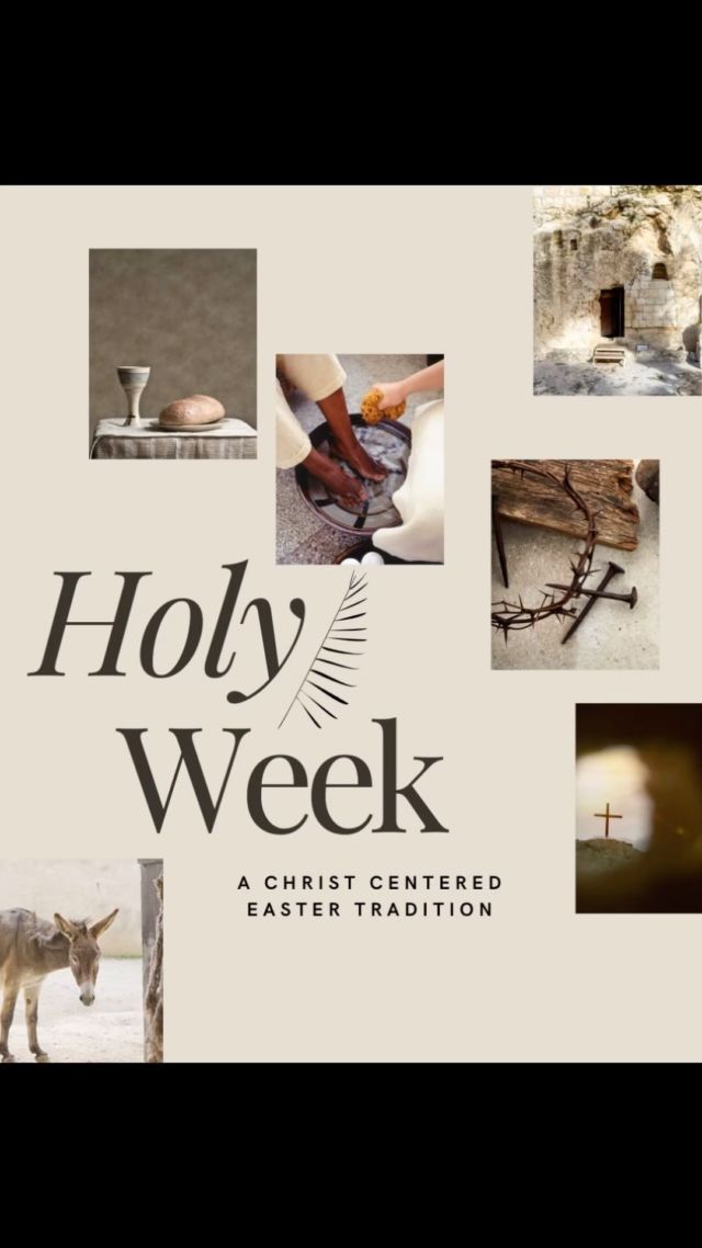 Our favorite time of year is quickly approaching! 

Easter has become a sacred time for our family to learn, grow and reflect through activities and traditions. 

Last year we released a Holy Week Activity Packet filled with scripture, activities and recipes. 

This year we have added even more and it’s better than ever! 

We have decided to keep the digital download free so everyone who wants to can celebrate a Christ centered Easter.  If you prefer a hard copy we have some available on our website for the first time! 

Comment HOLYWEEK and we will send you the link for the free download! 

🤍🤍🤍🤍🤍🤍